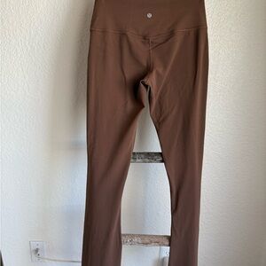 lululemon athletica Brown Wide Leg Pants